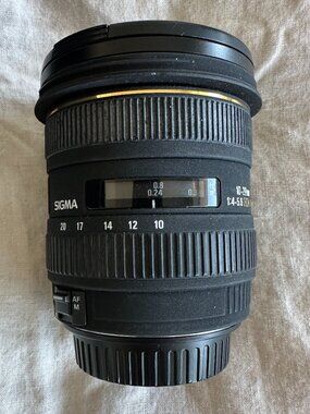 Sigma 10-20mm | F4-5.6 EX DC lens - EF mount